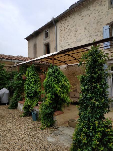 INSTALLATION D'UNE TOILE POUR PERGOLA
