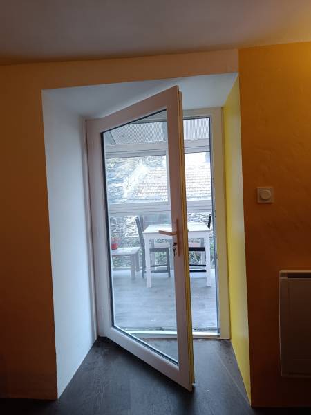 PORTE PVC BLANCHE