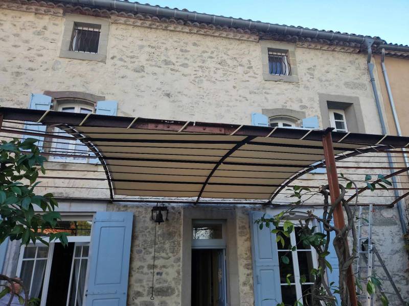 TOILE DE PERGOLA BEIGE